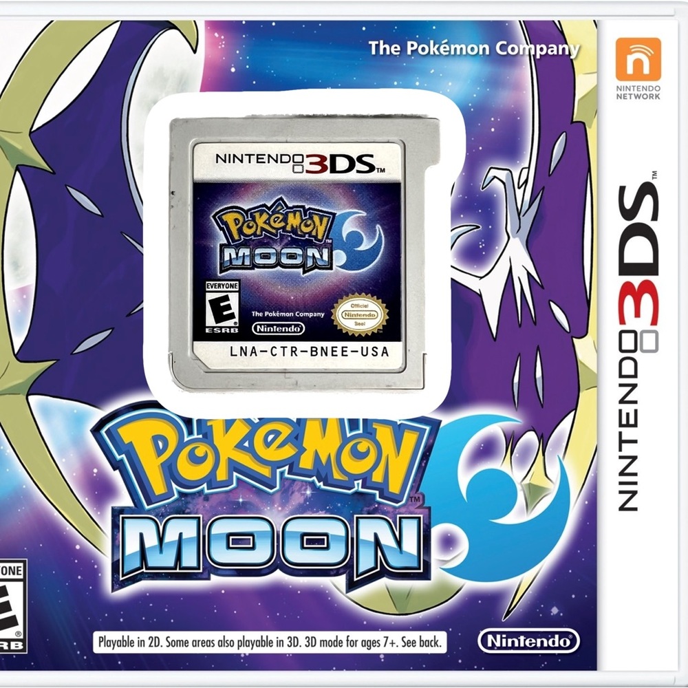 POKÉMON MOON FOR NINTENDO DS 3D